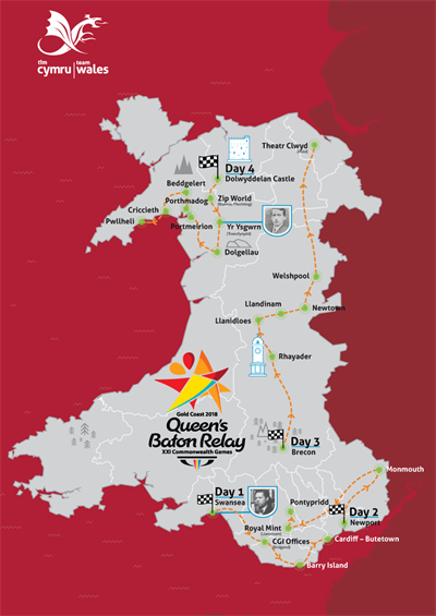 Team Wales QBR map